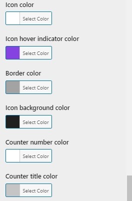 set counter section