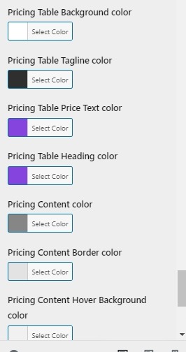 set pricing Section