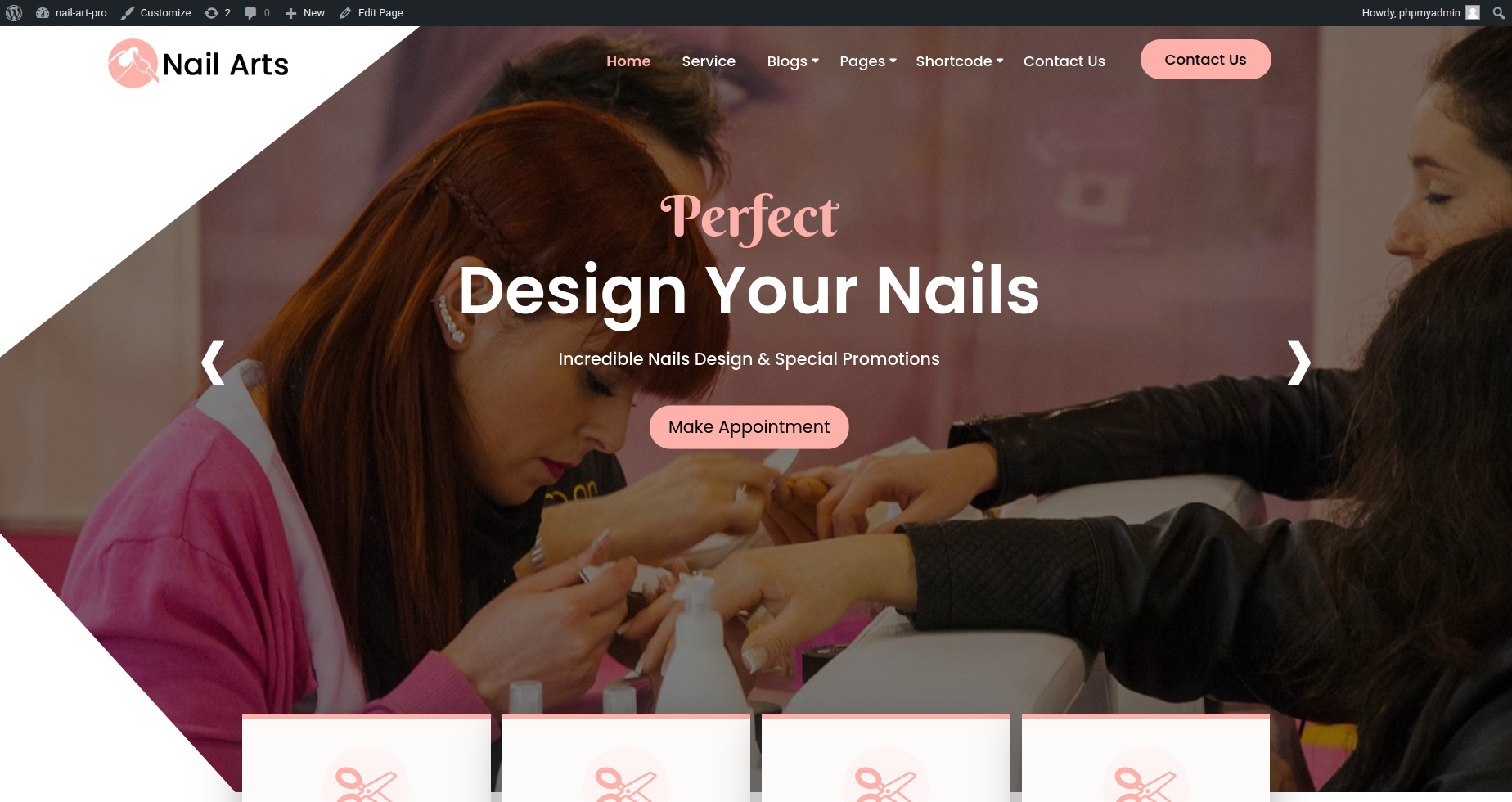 LaNotte - Nail Salon WordPress Theme by shtheme | ThemeForest