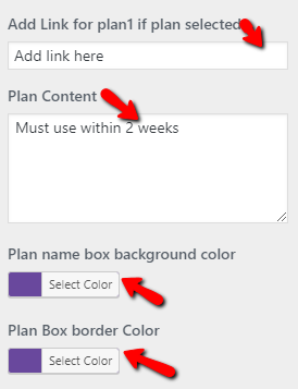 set Pricing section