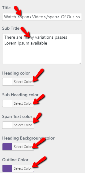 set Pricing section