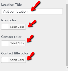 set contact section