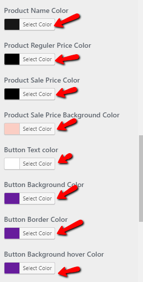 set Pricing section