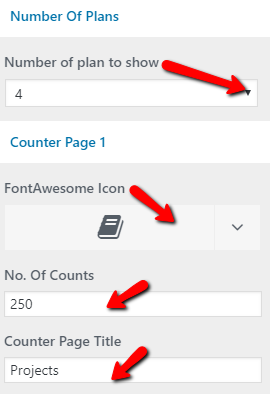 set Pricing section