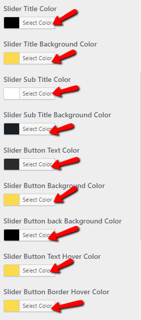 Create New Slider