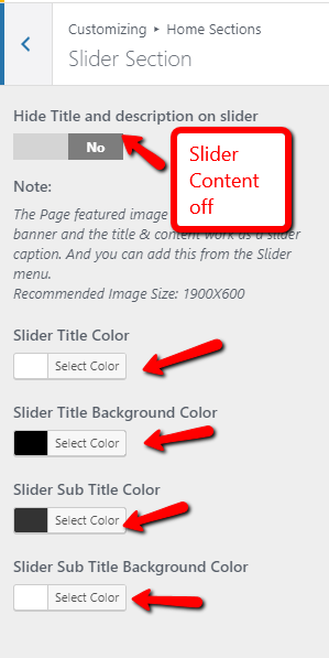 Create New Slider