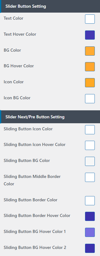 set slider