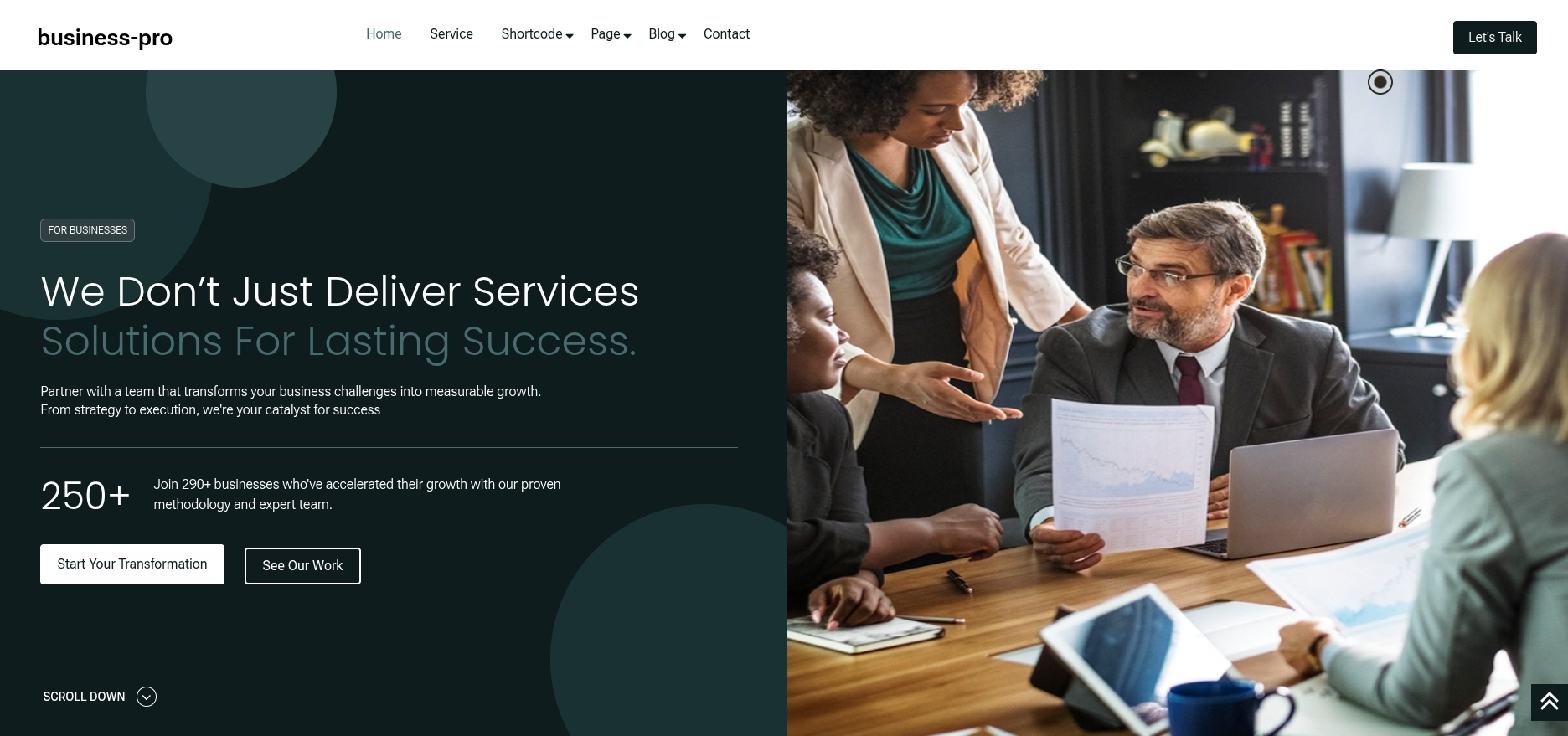 Akhada pro wordpress theme