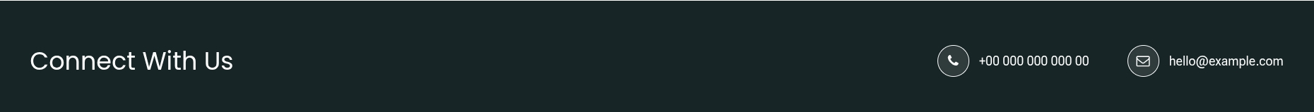set contact section
