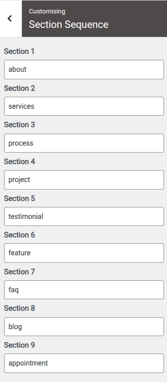 set Page Template