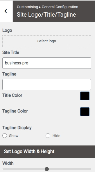 Set Header contact 
