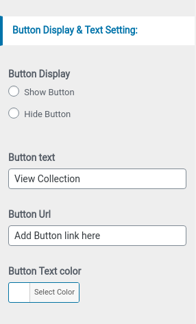 set Offer Bar Section