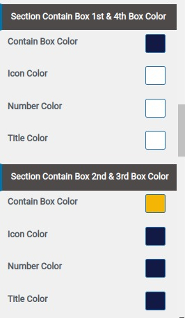 set counter section