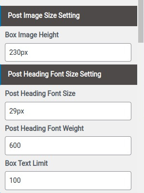 set contact section