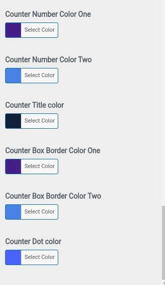 set counter section