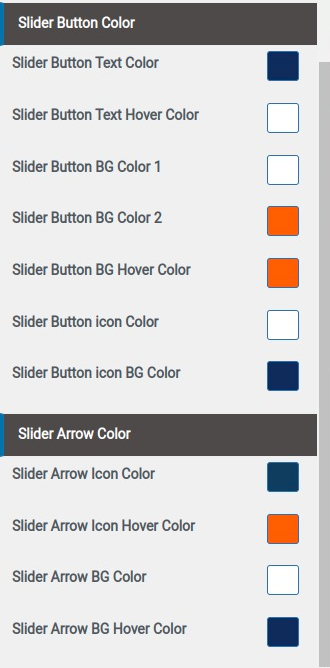 set slider