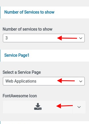 set contact section