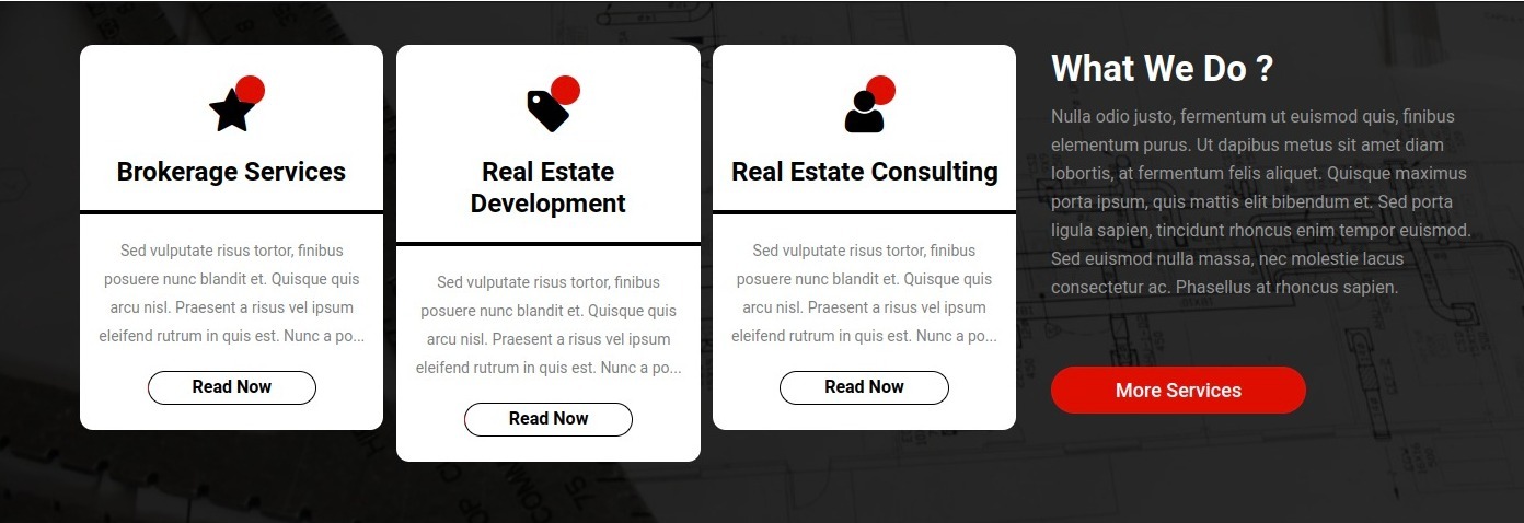 set Featured Page section
