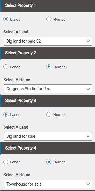 set Featured Page section