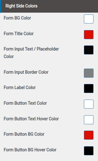 set contact section