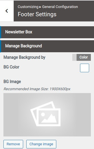 set contact section