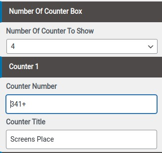 set Featured Page section