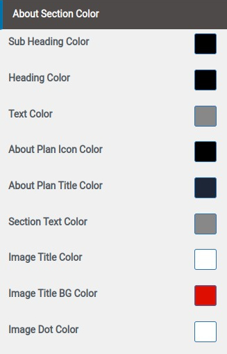 set Featured Page section