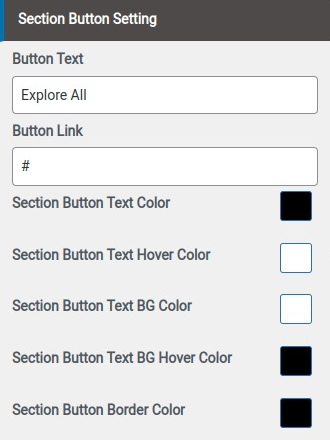 set Featured Page section