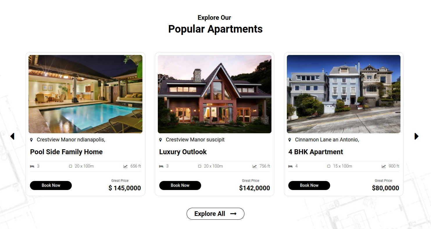 set Featured Page section