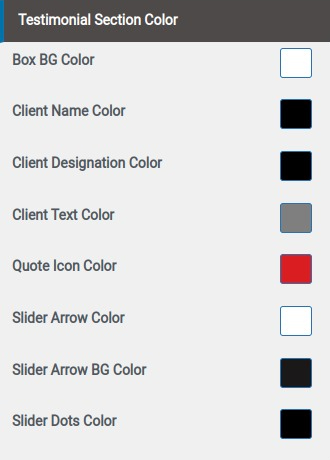 set Featured Page section