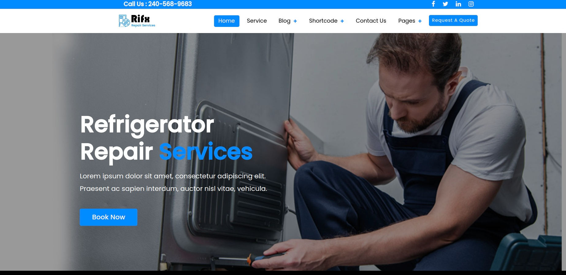 refrigerator-repair-pro pro wordpress theme