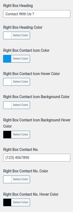 set contact section