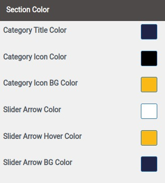 set Featured Page section