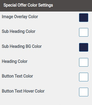 set Featured Page section