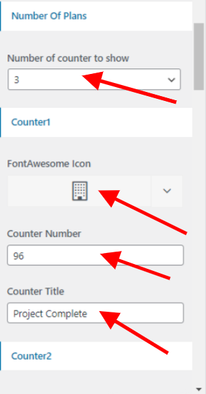 set contact section