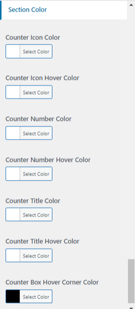 set contact section