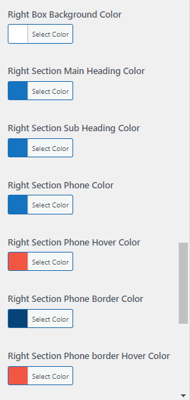 set contact section