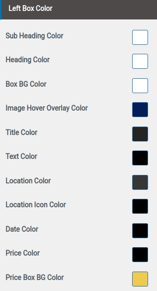 set contact section