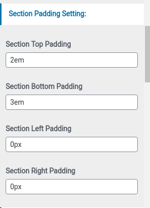 set Counter Section