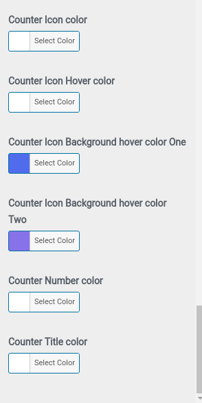 set counter section