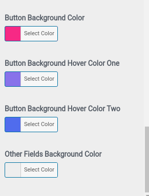 set Footer section