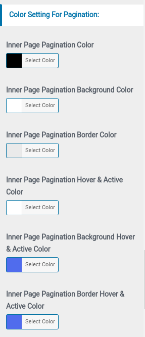 set Footer section