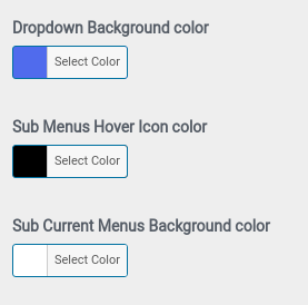 set Header menu