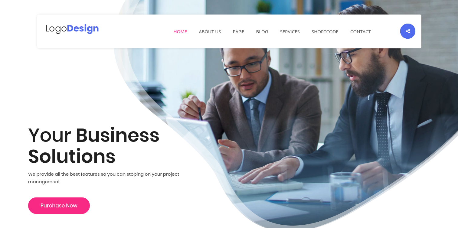 LZ Software Company wordpress theme