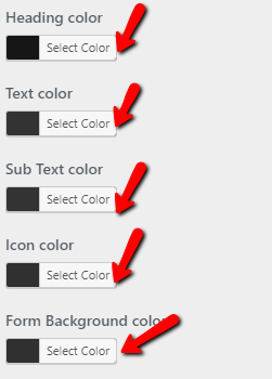 set contact section