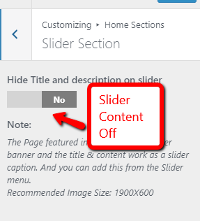 Create New Slider