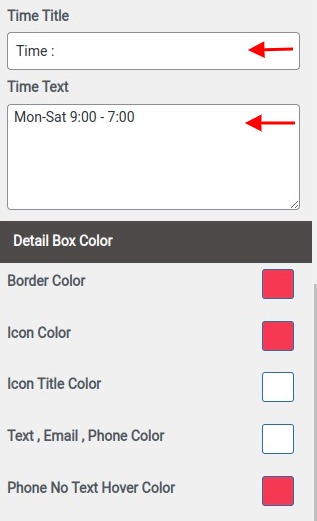 set Appointment section