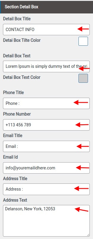 set Appointment section