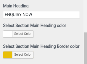 set contact Section