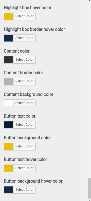 set pricing section